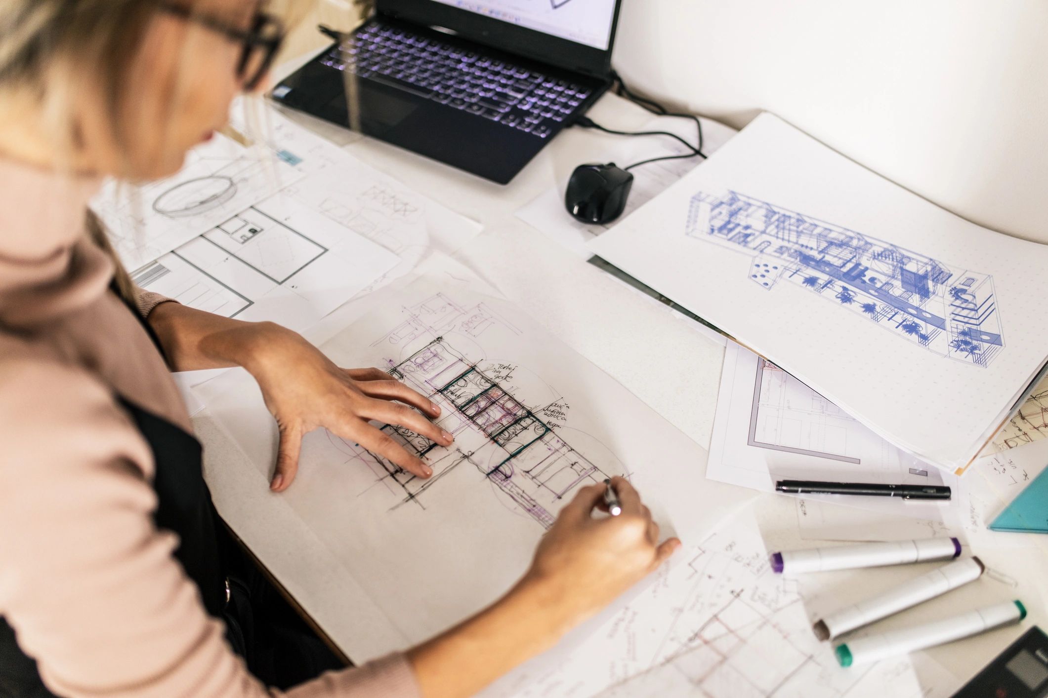 architectural plot plan analysis